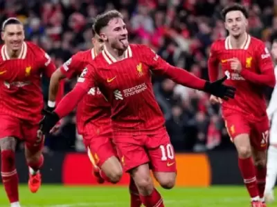 Alexis Mac Allister clav� un golazo