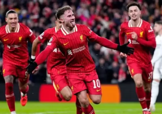 Alexis Mac Allister clav� un golazo