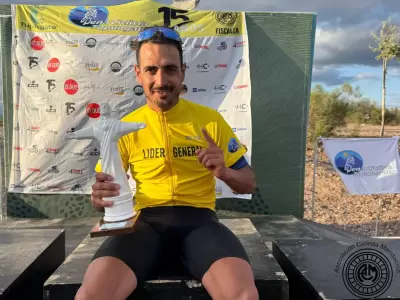 Mario Ovejero vol� por el Valle de Uco