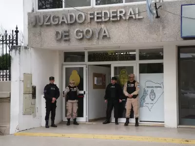 La causa est� radicada en el juzgado federal de Goya. (Foto: archivo web)
