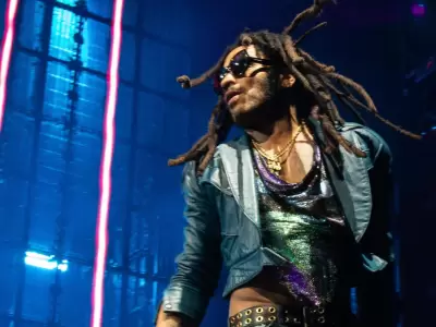 Lenny Kravitz brill� en su primera noche en Argentina.