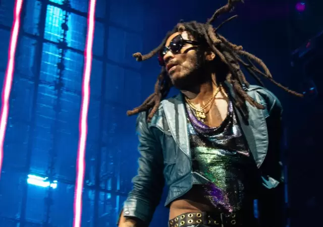 Lenny Kravitz brill� en su primera noche en Argentina.