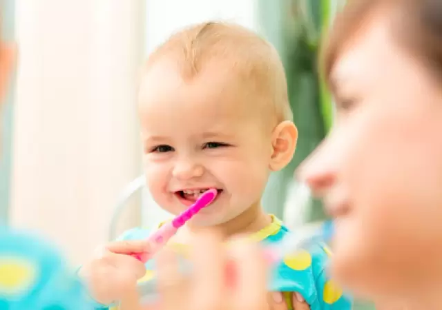 La preocupaci�n por la salud bucodental del beb� comienza desde que este nace.