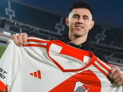 Adam Bareiro volvi� a River �Se queda?
