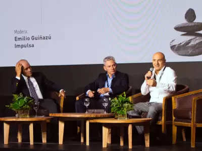 Emilio Gui�az� en la Cumbre de la Miner�a Sostenible./