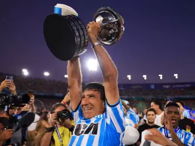 El entrenador de Racing en su hora m�s exitosa