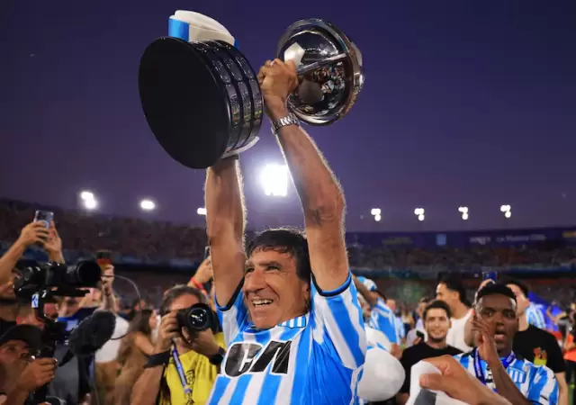 El entrenador de Racing en su hora m�s exitosa