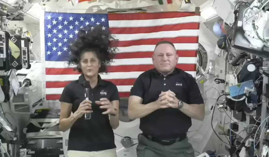 Sunita Suni Williams y Barry Butch Wilmore