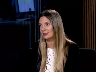 La candidata a legisladora porte�a por el PRO, Silvia Lospenatto.