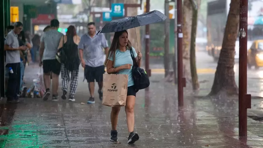 Lluvias en Mendoza