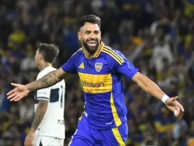 El festejo de Milton Gim�nez