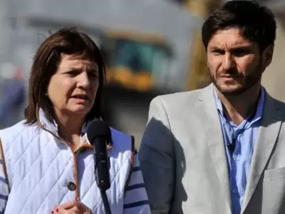 Ministra Patricia Bullrich y gobernador Pullaro
