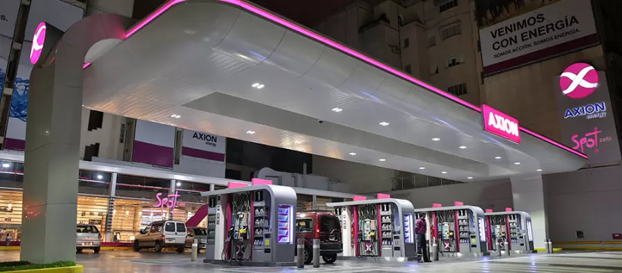 Estaci�n de servicio Axion