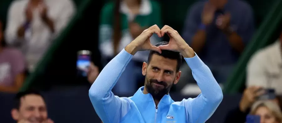 Novak Djokovic en la mesa de alimentos solicit� una colecci�n muy especial de productos argentinos: alfajores.