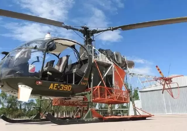 Un helic�ptero del Ej�rcito se desplom� en Tunuy�n y dej� cinco heridos