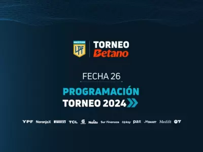 Programaci�n oficial de la fecha 26.