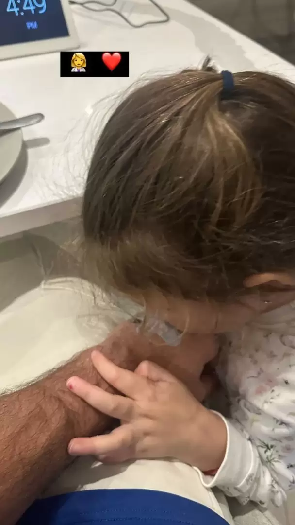 El tierno posteo del arquero de la Selecci�n junto a su hja