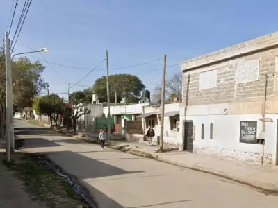 Zona en la que se desarroll� el hecho. (Fuente: El Doce TV)