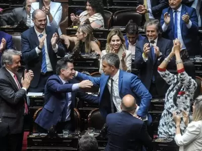 Mart�n Menem reelecto: tensi�n, acusaciones y un Congreso dividido