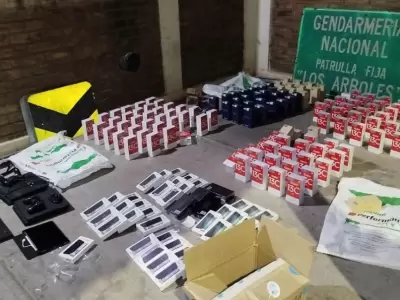El decomiso fue realizado durante la madrugada de hoy jueves en el departamento de Tunuy�n, en el Valle de Uco.