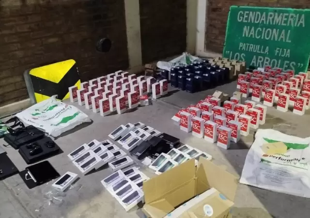 El decomiso fue realizado durante la madrugada de hoy jueves en el departamento de Tunuy�n, en el Valle de Uco.