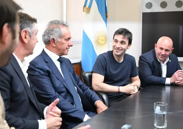 Daniel Scioli e Ignacio Nacho Torre.