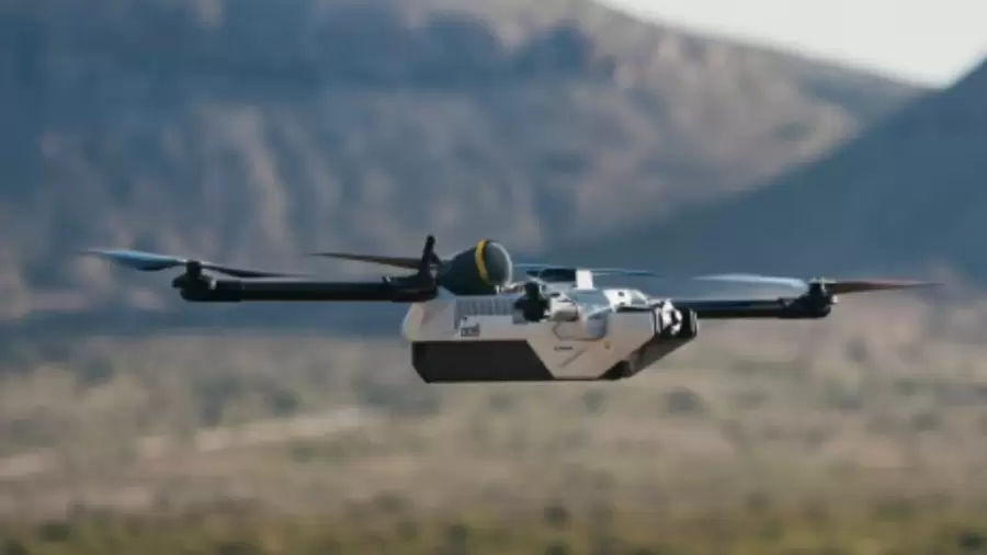 Un dron Bolt M, uno de los robots diseñados para matar.