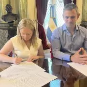Casado y Menem firman convenio clave para la transparencia legislativa
