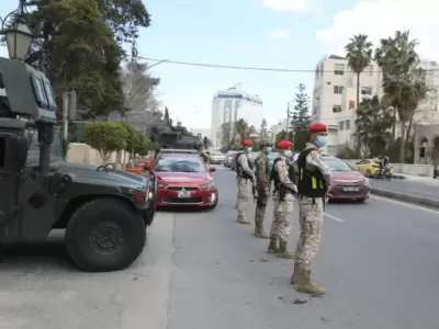 Las Fuerzas Armadas de Jordania est�n desplegadas en las ciudades del Reino para impedir posibles ataques provenientes de Siria.