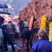 Corte total de tr�nsito por accidente en Ruta 7: un muerto y varios heridos