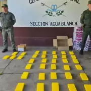 Lo descubrieron con una carga de cocaína escondida en papel higiénico
