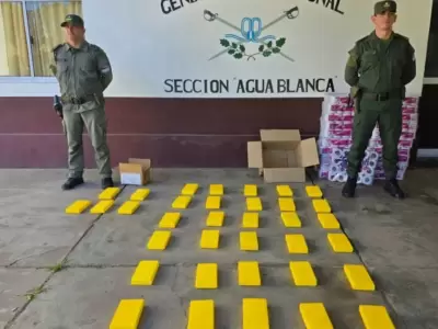 El cargamento recuperado.