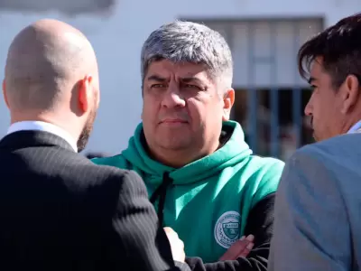 El secretario adjunto de Camioneros, Pablo Moyano. preocupado por el robo/