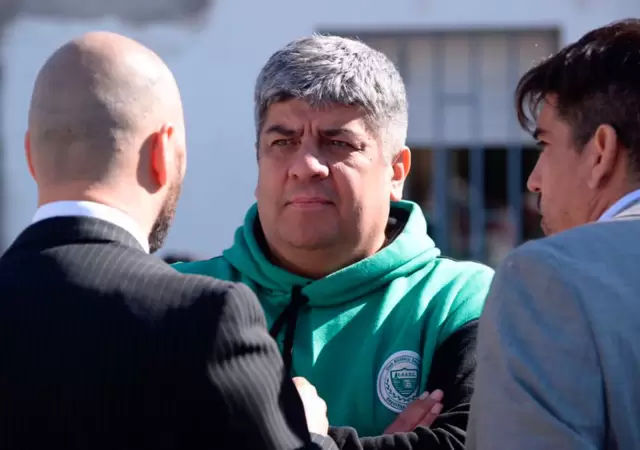 El secretario adjunto de Camioneros, Pablo Moyano. preocupado por el robo/
