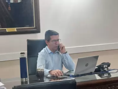 Presidente de la C�mara de Diputados, Andr�s Lombardi.