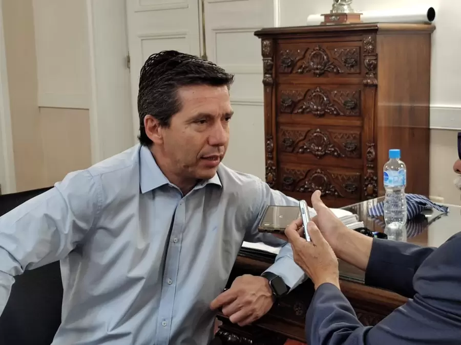 Presidente de la C�mara de Diputados, Andr�s Lombardi.