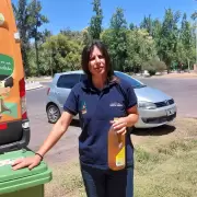 Sonia Brasigliano, recolectora: "Hay formas de reutilizar el aceite vegetal en desuso"