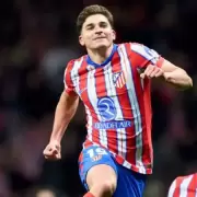 Video: El hermoso gol de Juli�n �lvarez en la goleada de Atl�tico Madrid