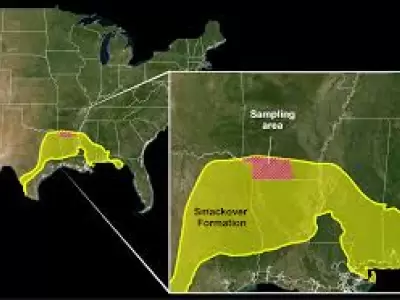 Hay un tesoro energ�tico escondido debajo de Arkansas, Luisiana, Alabama, Texas, Misisipi y Florida.