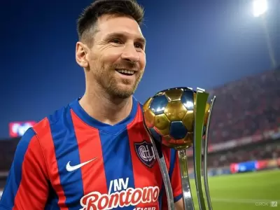 Grok, transforma a Messi en jugador de Cerro Porte�o, de Parag�ay/