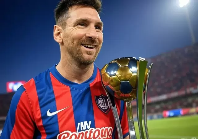 Grok, transforma a Messi en jugador de Cerro Porte�o, de Parag�ay/