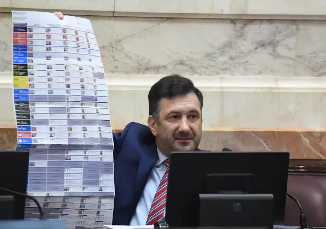 El senador Edgardo Kueider afronta una situaci�n complicada en varios frentes. (Foto: Noticias Argentinas)