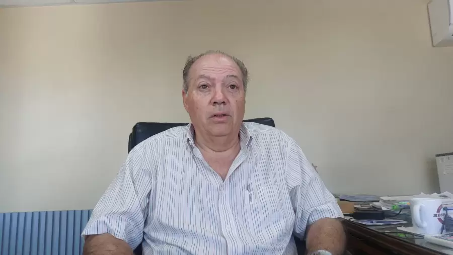 Empresario del transporte e integrante de la Asociaci�n de Propietarios de Camiones de Mendoza , APROCAM, Carlos Messina.