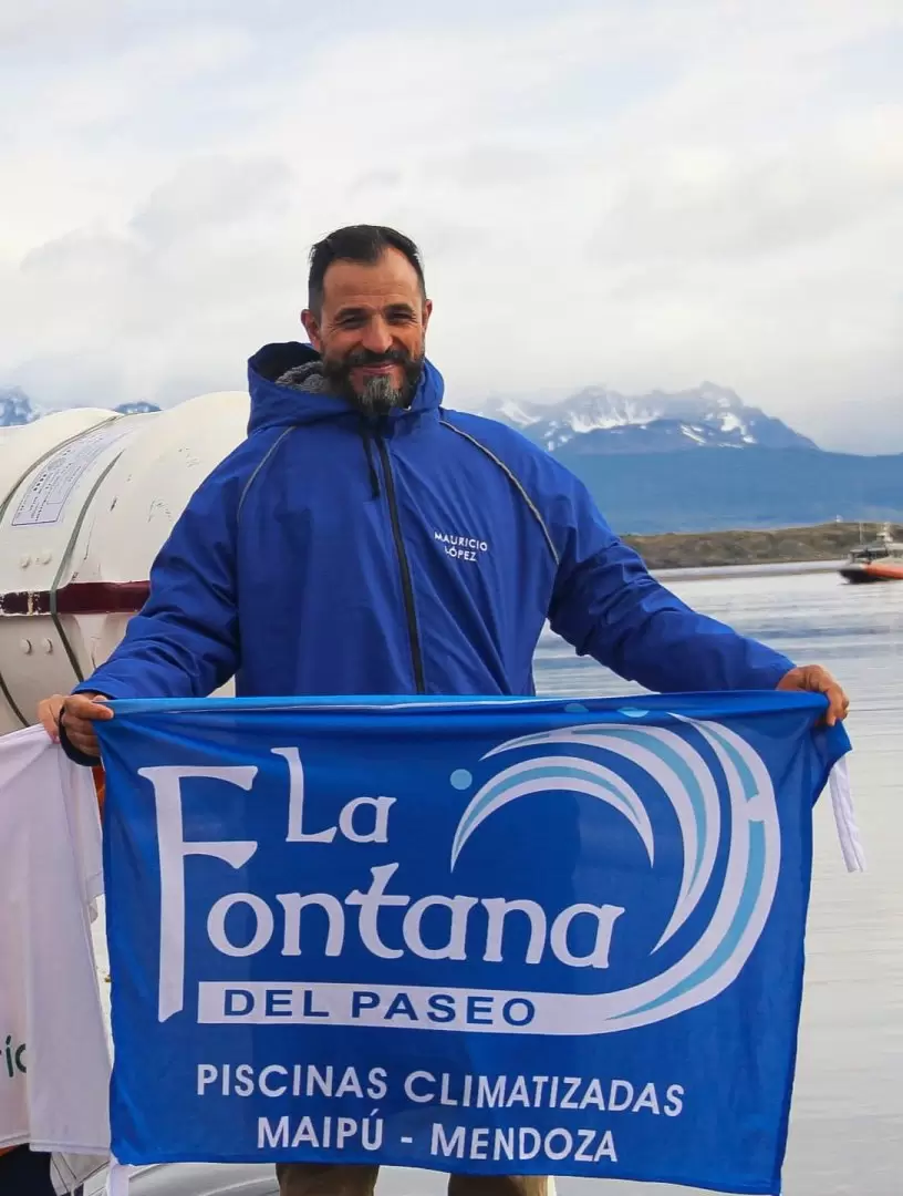 La alegr�a de L�pez por haber sido parte de esta traves�a.