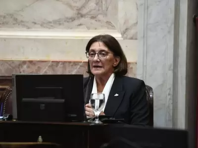 La senadora nacional por R�o Negro, M�nica Silva.