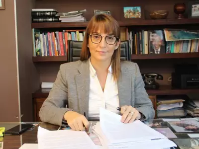 Ex legisladora Mar�a Jos� Sanz (UCR - CM) y autora de la Ley de Ficha Limpia que rige en la provincia.