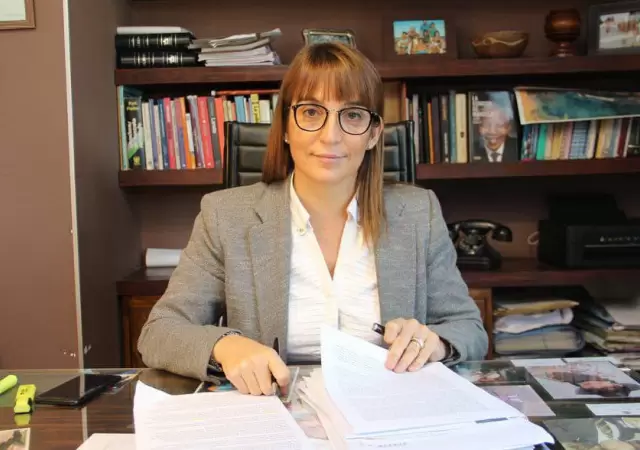 Ex legisladora Mar�a Jos� Sanz (UCR - CM) y autora de la Ley de Ficha Limpia que rige en la provincia.