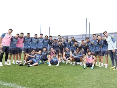Boca entren� por �ltima vez en el a�o.
