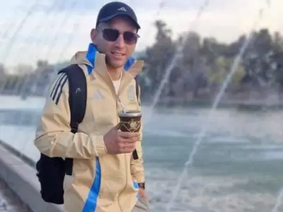 Nahuel Gallo, el gendarme detenido en Venezuela.
