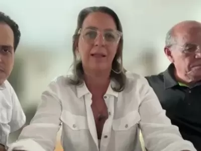 Pedro Urruchurtu, Magalli Meda y Omar Gonz�lez